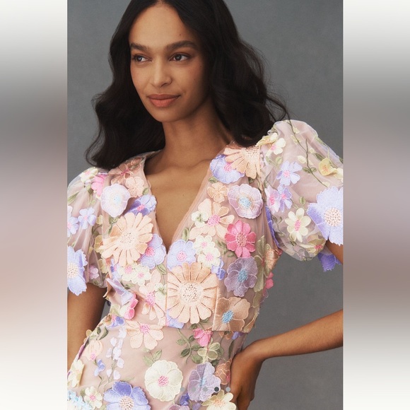 ELLIAT Anthea Dress in Multi, Size Small Revolve, Floral Dress, Wedding Guest - Picture 3 of 12